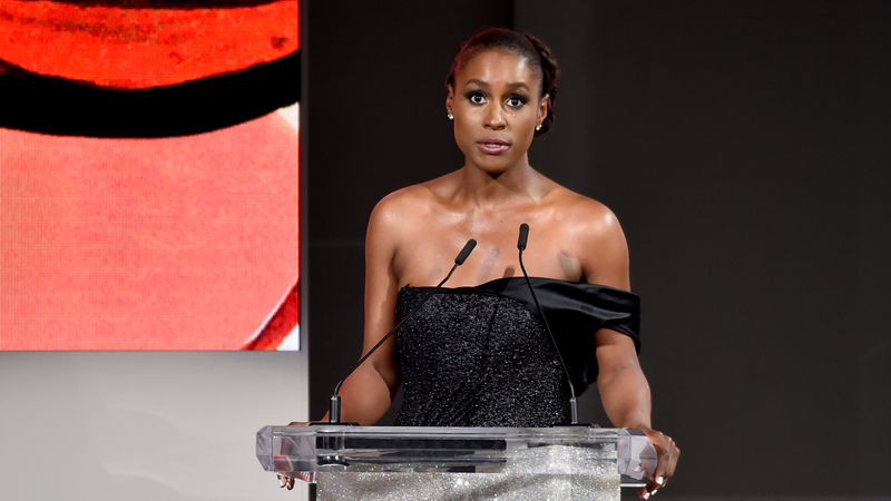 Issa Rae staged a fashion-fueled blackout at the 2018 CFDA Fashion Awards at New York Cityâs Brooklyn Museum on June 4, 2018.